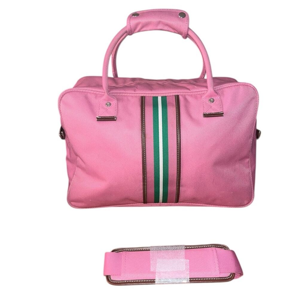 Vintage Tommy Hilfiger Duffle Bag Pink Weekender